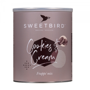 Frappe maisījums Sweetbird „Cookies & Cream Frappe Mix", 2 kg. 3f yMCRU