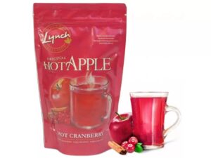 Karstais ābolu un dzērveņu dzēriens “Hot Apple Cranberry”, 345 g. 4893 sacky345 cranberry