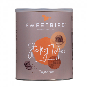 Frappe maisījums Sweetbird „Sticky Toffee Frappe Mix", 2 kg. XnIqV eE