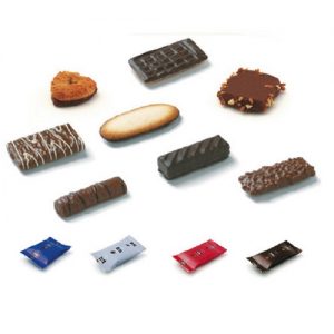 Miko Calida mix – cepumi ar šokolādes glazūru 125 gab. (1015 g) Miko Calida