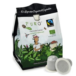 Nespresso kalsulas Puro Fairtrade Charparral