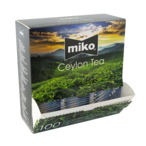 Ceilonas melnā tēja aploksnēs ”Miko”, 100 gab.