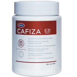 Tīrīšanas tabletes automātiskajiem Jura / Mellitta / Saeco / Dr. Coffee automātiem Urnex “Cafiza”, 100 gab. 3552
