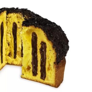 Panettone kūka LUX ar šokolādes krēmu, auduma iepakojumā, 800 g choco3