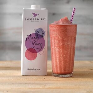 Sweetbird Mixed Berry Smoothie - dažādu ogu smoothie maisījums (1 l) Mix Smoothie