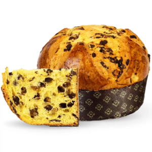 Panettone kūka ar Bottega Gin-Co kafiju un žeņšeņa liķieri un karamelizētām šokolādes skaidiņām, 800 g Panettone kuka ar Bottega Gin Co1