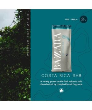 Kvalitatīvas kafijas pupiņas Bazzara "Costa Rica SHB", 1 kg Bazzara Costa Rica SHB2
