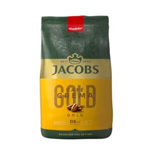 Jacobs Crema kafijas pupiņas 1 kg iepakojums