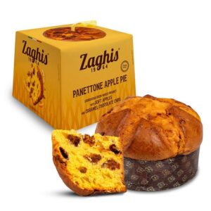 Panettone ar āboliem un karameļu šokolādi 600 g