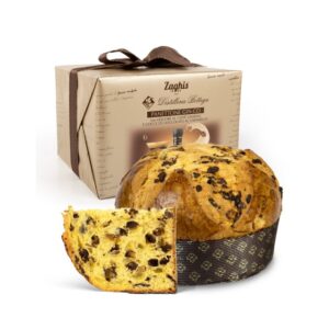 Panettone ar Bottega Gin-Co kafiju un karamelizētām šokolādes skaidiņām 800 g