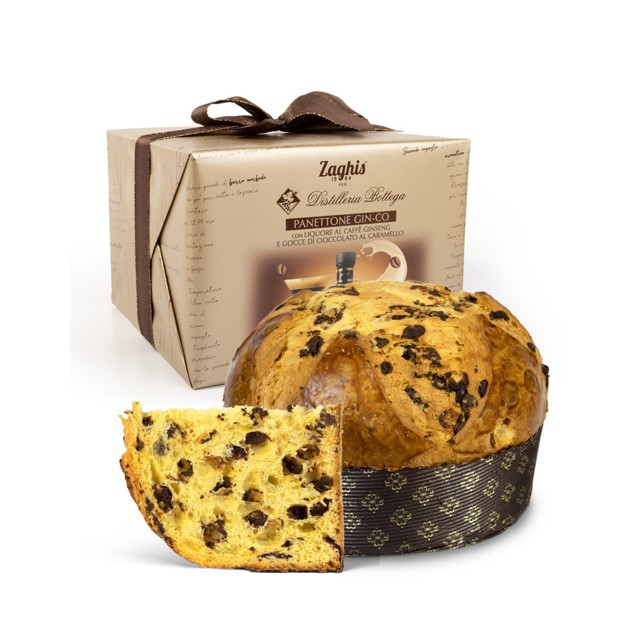 panettone-ar-bottega-gin-co-kafiju-800g Panettone ar Bottega Gin-Co kafiju un karamelizētām šokolādes skaidiņām 800 g